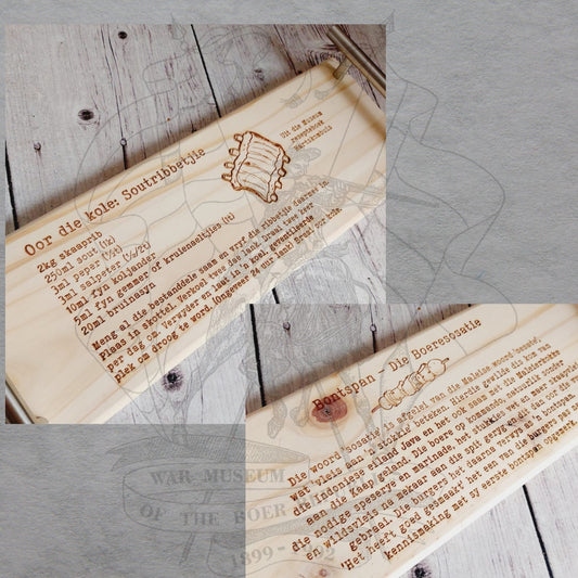 "Plankie Braai" Board