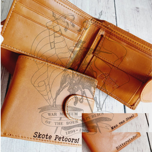 Men's Wallet with engraving