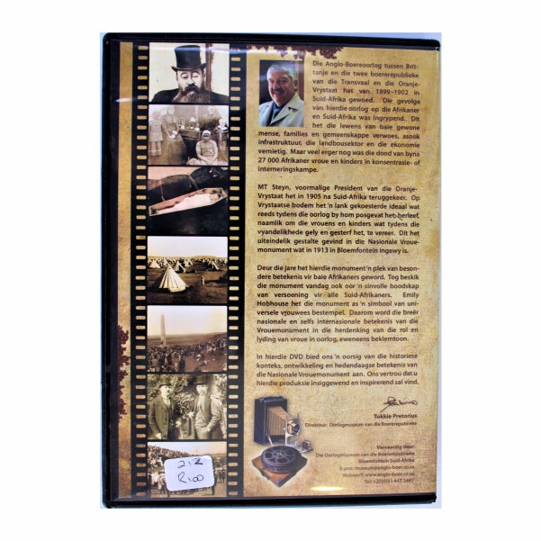 Die Nasionale Vrouemonument – Verlede, hede, toekoms DVD